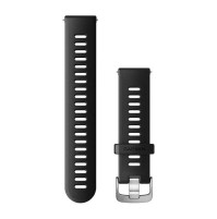 Quick Release Bands for Forerunner 55/645/245/VENU/VENUSQ/VIVOMOVE 3/ VIVOMOVE LUXE / VIVOMOVE STYLE / VIVOACTIVE 3 - 20MM - Black-010-11251-9p - Garmin